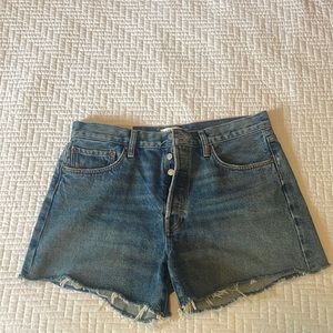 Agolde jean shorts
